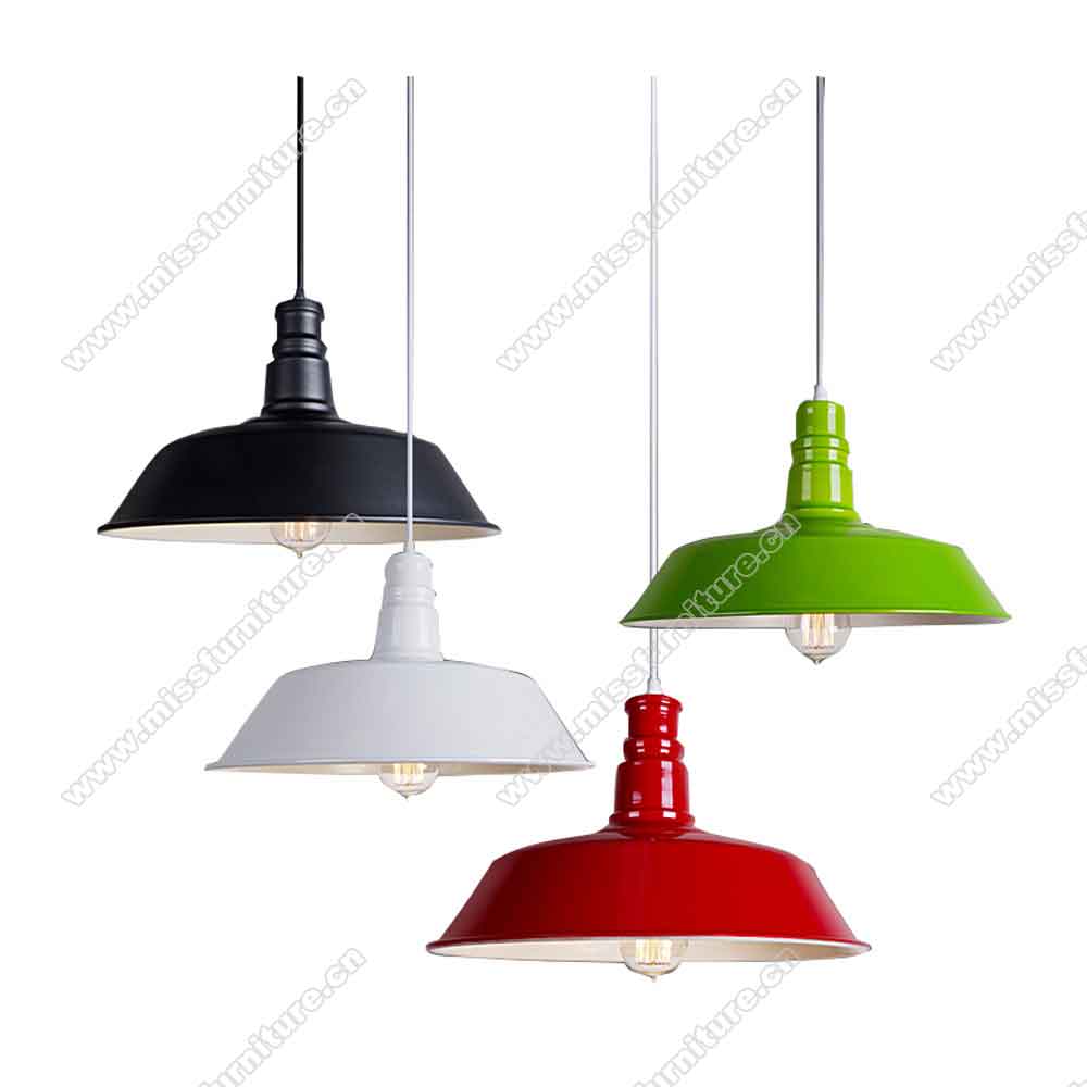 Classic Red/white/black/green iron american retro diner pendant lights 8940, colorful 1950s diner iron LED pendant lights
,American 1950s retro diner pendant lights M-89402