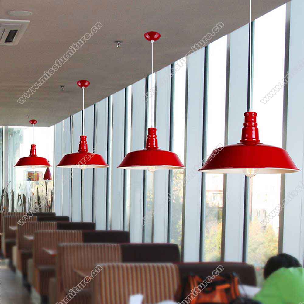 Classic Red/white/black/green iron american retro diner pendant lights 8940, colorful 1950s diner iron LED pendant lights
,American 1950s retro diner pendant lights M-89403